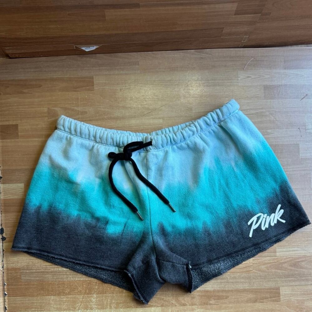 PINK Victoria's Secret Ombre Fleece Varsity Lounge Shorts XS